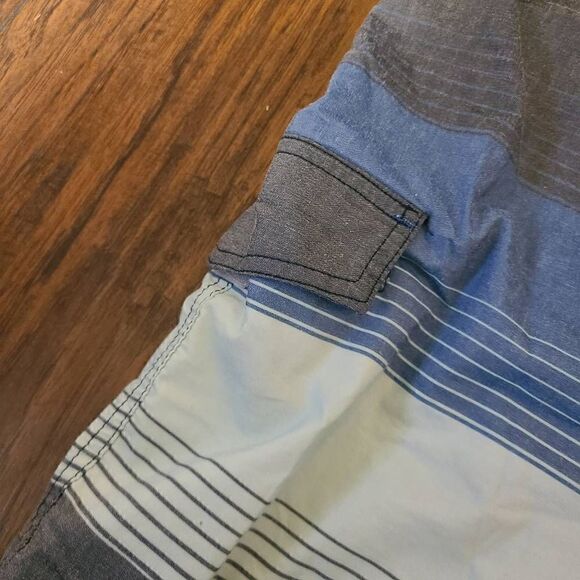 Trinity Striped Board Shorts   - Picture 3 of 8